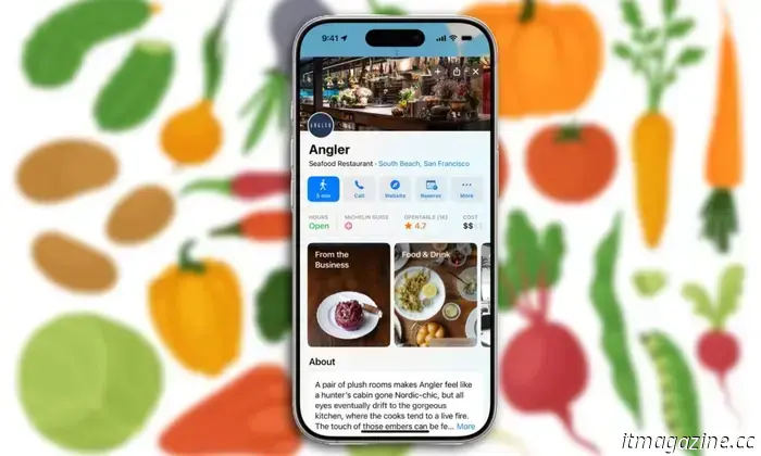 Apple Maps will now assist you in enjoying a meal at upscale restaurants alongside golfing.