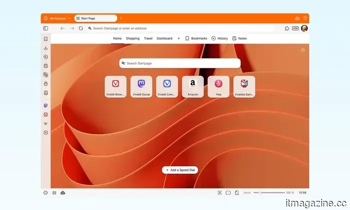 The Vivaldi browser introduces a customizable immersive mode that I wish Safari or Chrome would provide.