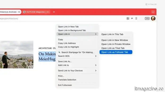 The Vivaldi browser introduces a customizable immersive mode that I wish Safari or Chrome would provide.
