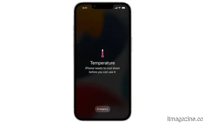 It's really warm outside, but please refrain from placing your heated phones in the refrigerator.