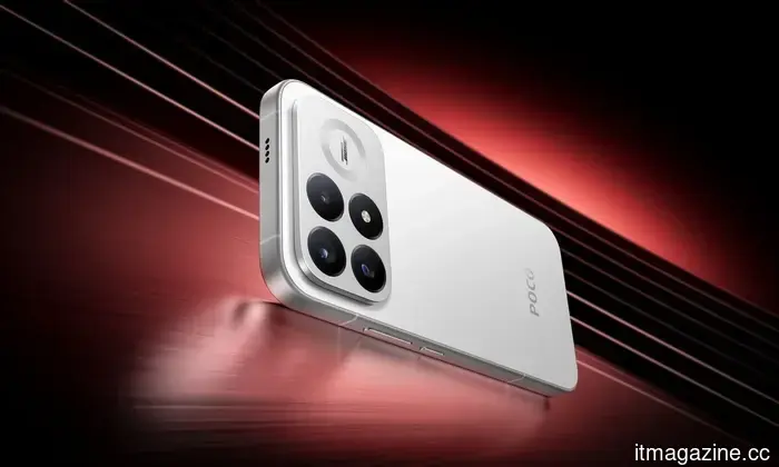 The Poco F9 series features a Bose-tuned subwoofer, 5x zoom capabilities, and large battery capacities.