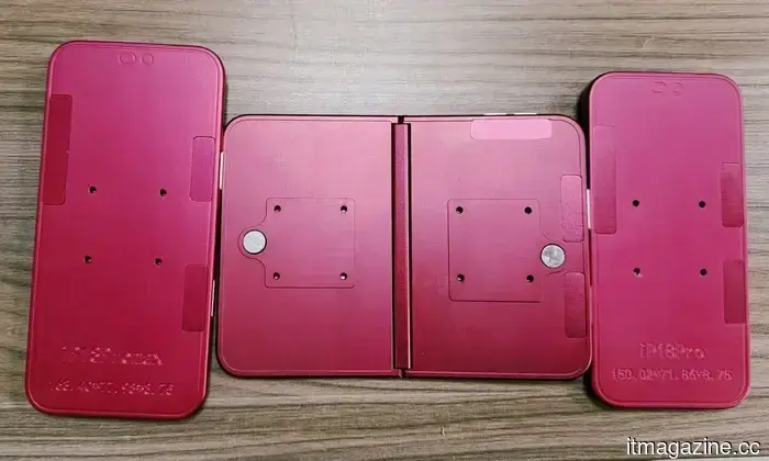 La filtración del prototipo del iPhone plegable muestra un teléfono diferente a cualquier otro existente.