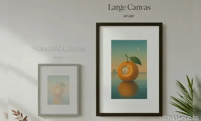 Fraimic's E Ink art frame creates artwork based on your voice and does so in a stunning manner.