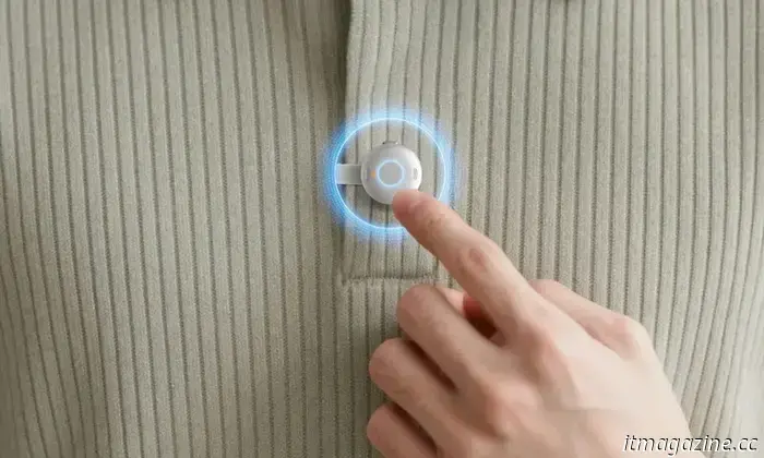 Este grabador del tamaño de una moneda quiere recordar tus reuniones por ti.