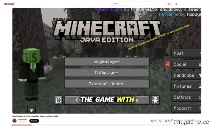 La campaña de malware de Minecraft supuestamente infectó a más de 116,000 jugadores.