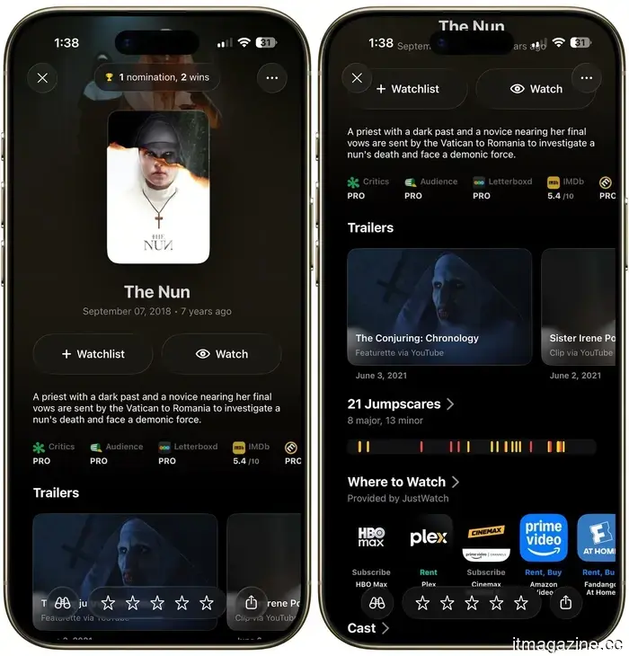 Esta aplicación te advierte antes de cada susto en una película de terror.