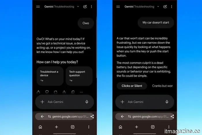Gemini may soon provide a troubleshooting mode, potentially saving you a trip to the help manuals.