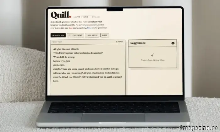 I created an offline alternative to Grammarly and transformed it into a Mac application without writing any code.