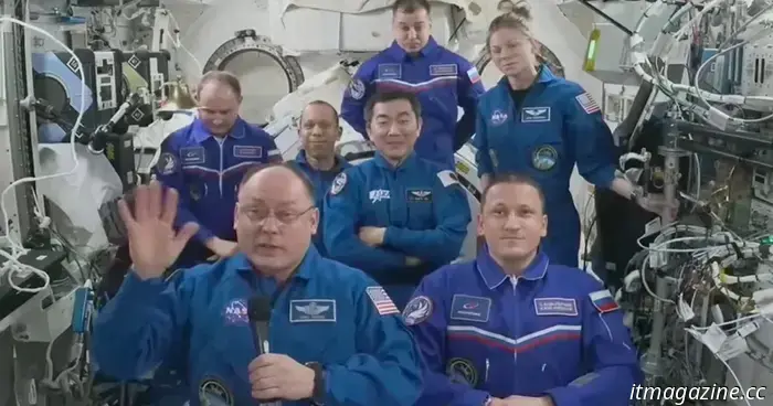 SpaceX's Crew-11 is seen in a video as they get ready to head back home ahead of schedule.
