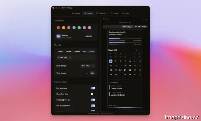 Dot is the Mac calendar application I wish I had discovered earlier in 2026.