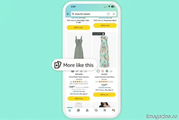 Amazon's newest visual search update incorporates Lens Live and the Circle feature into your app's search functionality.