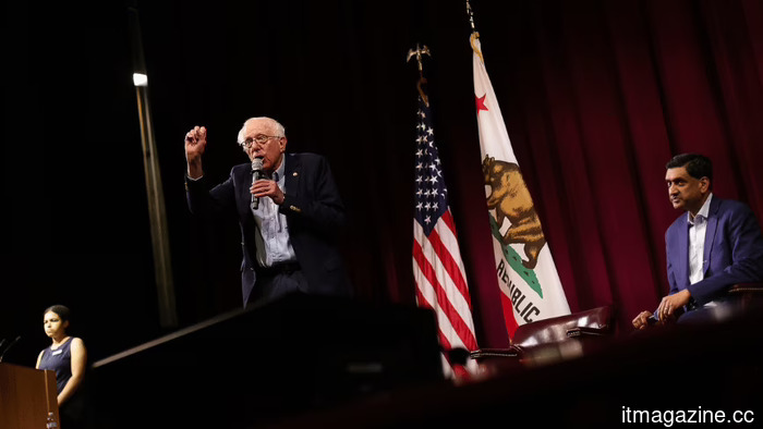Sanders' AI legislation would give the public fifty percent ownership of OpenAI.