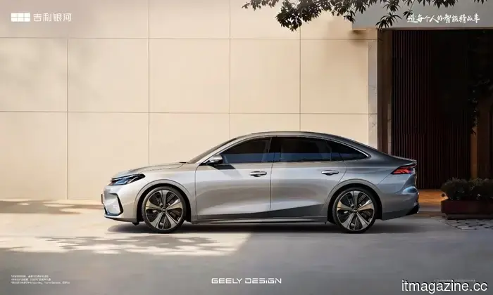 Volvo's parent company has created an elegant electric sedan priced at $14,300, which will unfortunately be unavailable to US consumers.