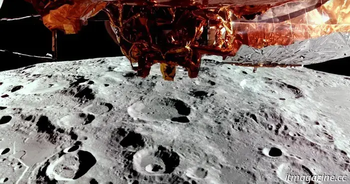 Experience a close-up view of the moon’s surface with the latest footage from the Blue Ghost in low lunar orbit.