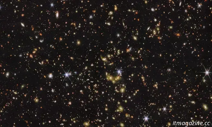 The James Webb Space Telescope has captured yet another breathtaking image featuring thousands of far-off galaxies.