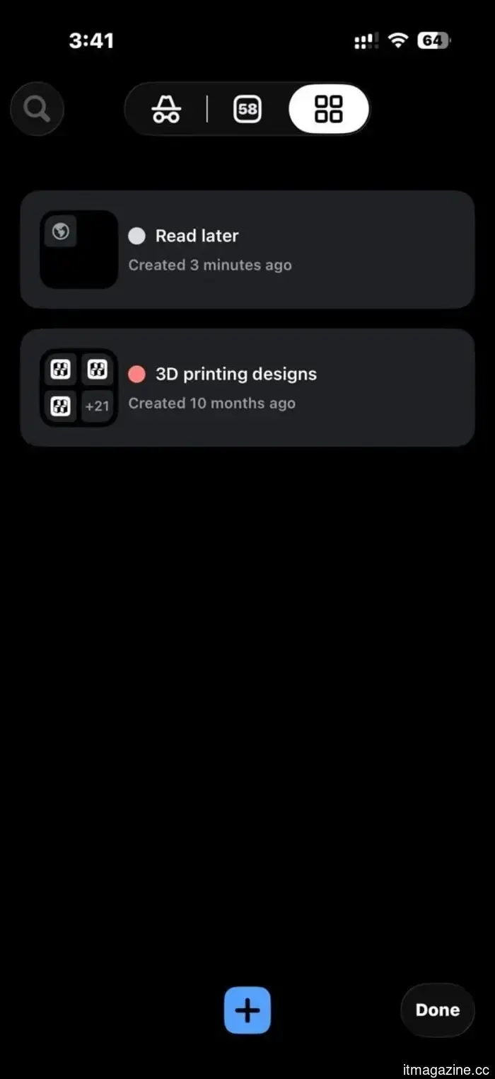 The tab stacks in the Vivaldi browser are a fantastic feature that I wish were available in Chrome and Safari.