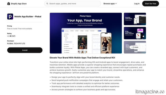 The top 10 mobile app builders for e-commerce aimed at mid-market and enterprise brands.