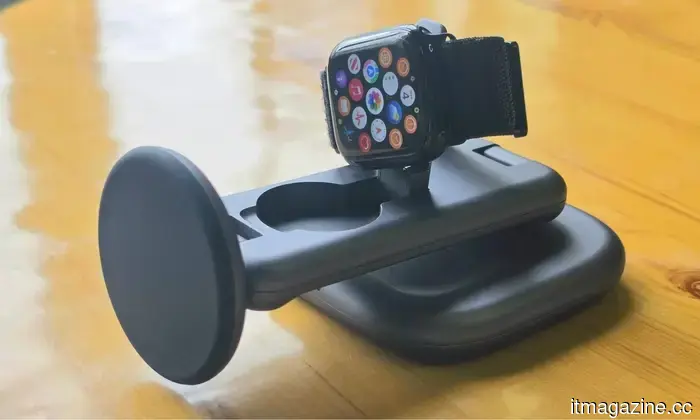 Satechi 3-in-1 Foldable Wireless Charging Stand Qi2 Review: Quick, compact, and my new go-to device
