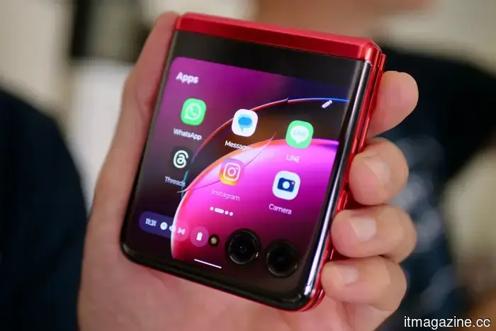 The forthcoming Motorola Razr 70 foldable may receive an enhancement in camera and memory capabilities.