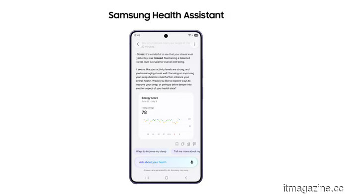 Samsung Health Assistant is now available in beta for users in the US.