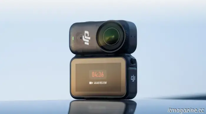 DJI представляет 52-граммовую носимую камеру Osmo Nano с компактной магнитной конструкцией и регулируемыми углами обзора