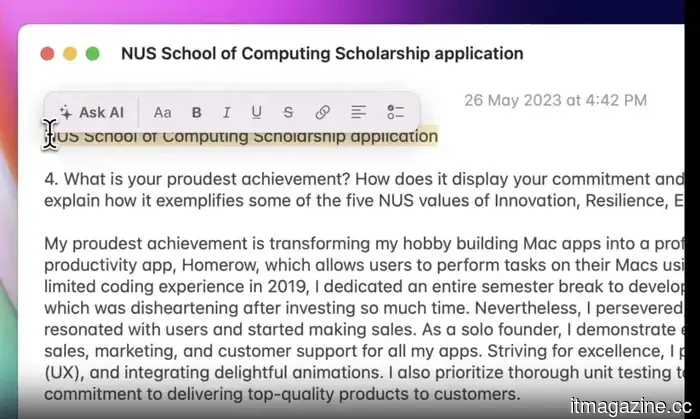 I discovered a solution for the features that Apple Notes has lacked for years.