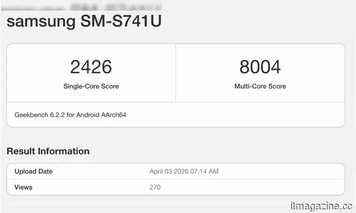Galaxy S26 FE might utilize an older chip, as initial tests indicate a significant performance disparity.