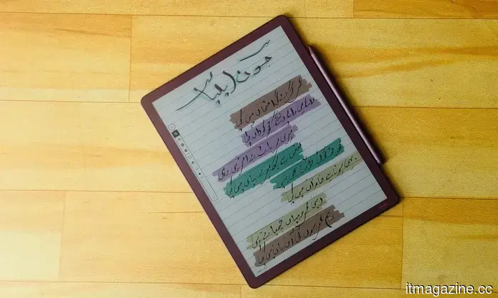 Amazon Kindle Scribe Colorsoft review: An upscale experience for digital note-taking.