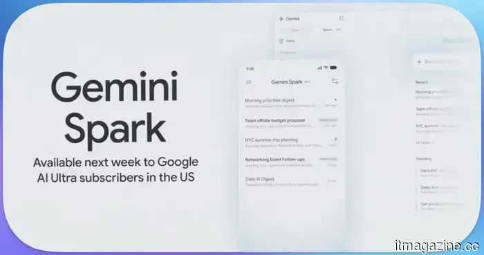 Новый AI-агент Google Gemini Spark может выполнять ваши поручения, пока вы управляете своей жизнью.