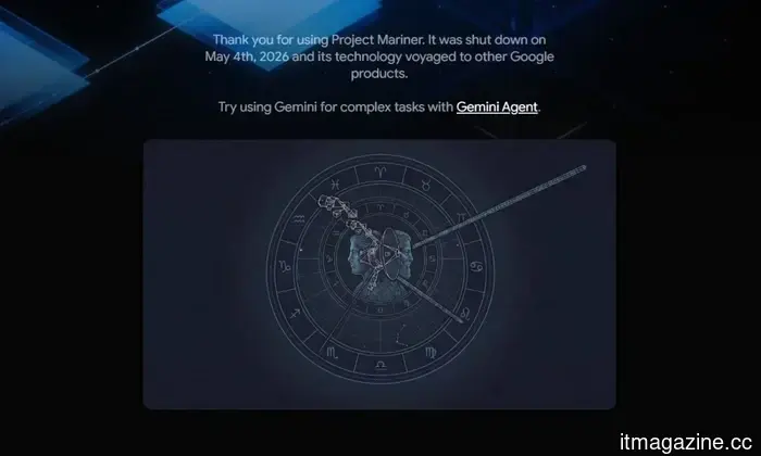 Google has terminated Project Mariner, the AI agent designed to navigate the web in a human-like manner.