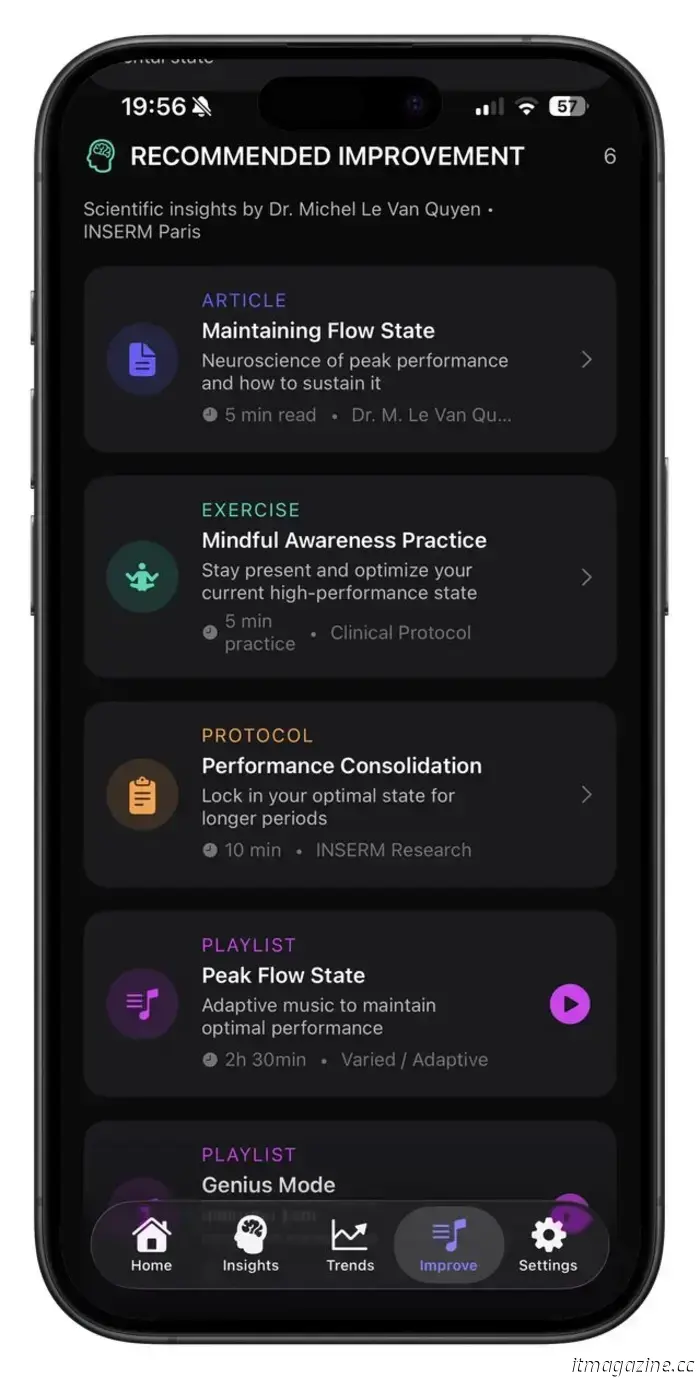Naox lancia auricolari in grado di registrare l'EEG per misurare l'attività cerebrale.