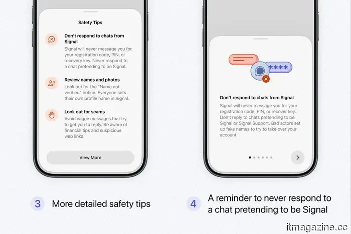 Signal Messenger aims to safeguard you against phishing through these new changes within the app.