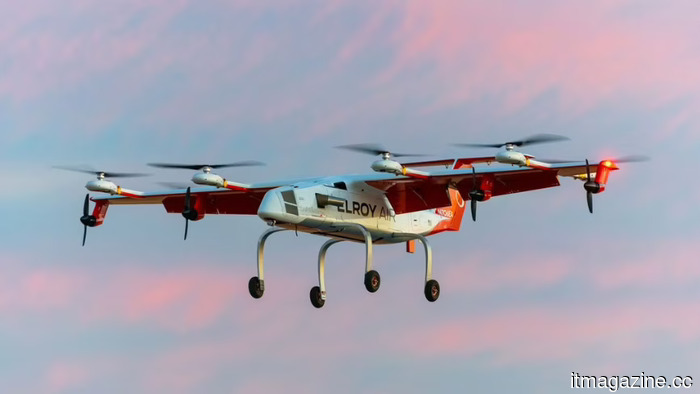 La startup de drones de carga Elroy Air se acerca a un acuerdo de SPAC de $800 millones.