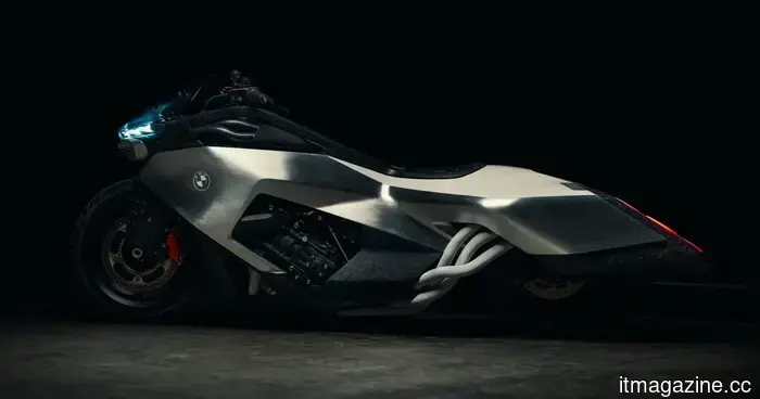 The BMW Motorrad Vision K18 is a raw metal, six-cylinder machine that will invade your motorcycle fantasies.