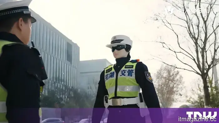 La policía de tráfico robótica de China puede hacer casi todo excepto detenerte.