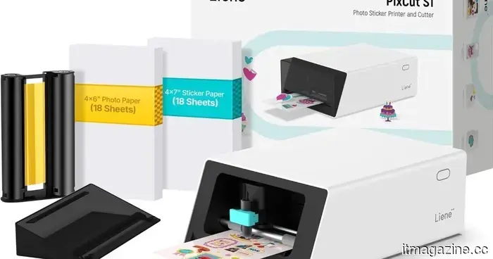 Liene PixCut S1 combines printing and cutting to simplify creative projects.