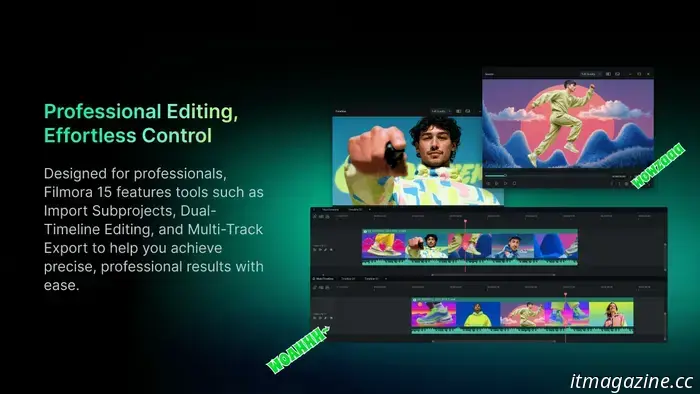 Filmora V15: Edit more intelligently, not laboriously, with AI at the heart of creativity.