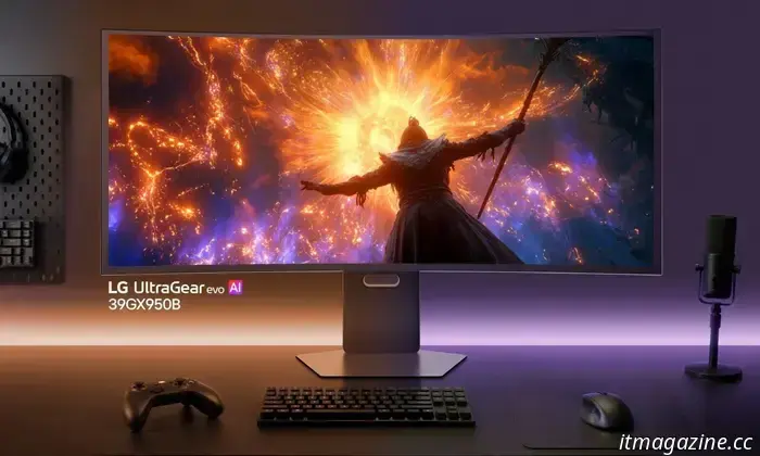 Новые мониторы LG UltraGear evo делают большой упор на высокое разрешение и масштабирование с помощью ИИ.
