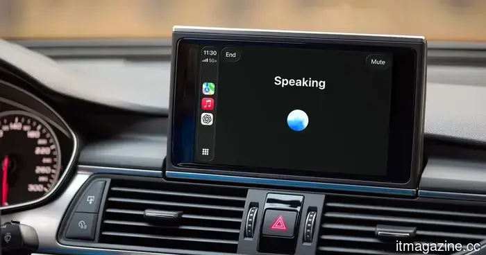You can now communicate with ChatGPT through your car using CarPlay.