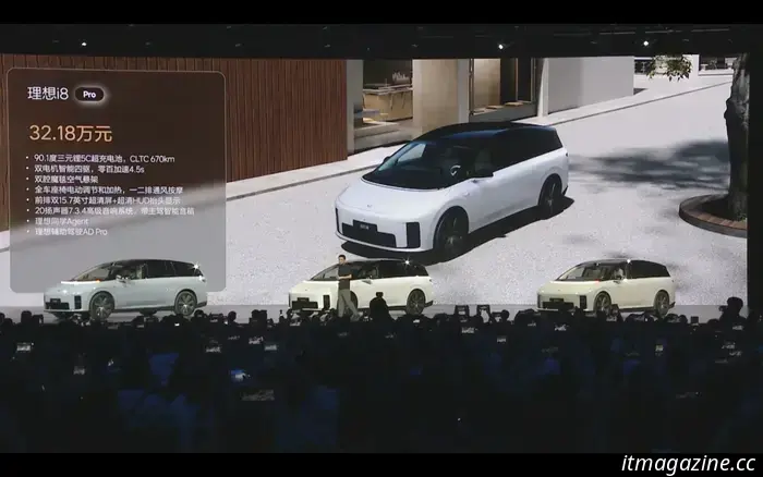 Li Auto reduce los precios de su primer SUV eléctrico solo una semana después del lanzamiento