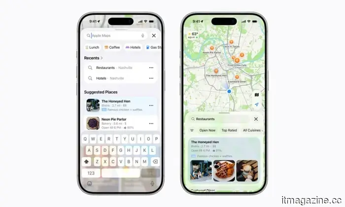 Apple Maps has begun featuring sponsored businesses at the forefront of search results.