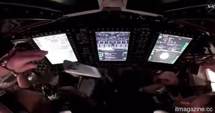 Videos of the Artemis II crew demonstrate astronauts having fun with an iPhone while in space.