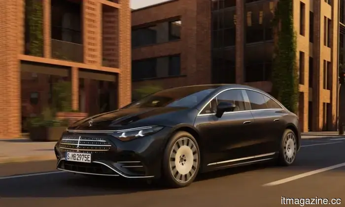 The Mercedes-Benz EQS has been updated, featuring a significant improvement in both range and charging technology.