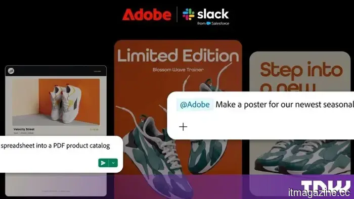 Adobe for Slack converts chat conversations into Firefly-generated images, videos, and PDFs.
