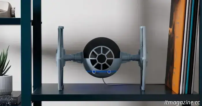 The Star Wars Tie Fighter Echo Dot stand is a limited edition item that demands attention.