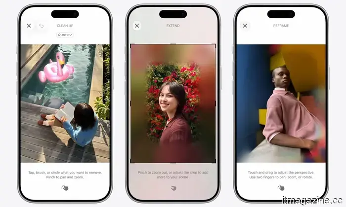 Apple’s latest AI photo feature can actually alter the position of the camera in the image.