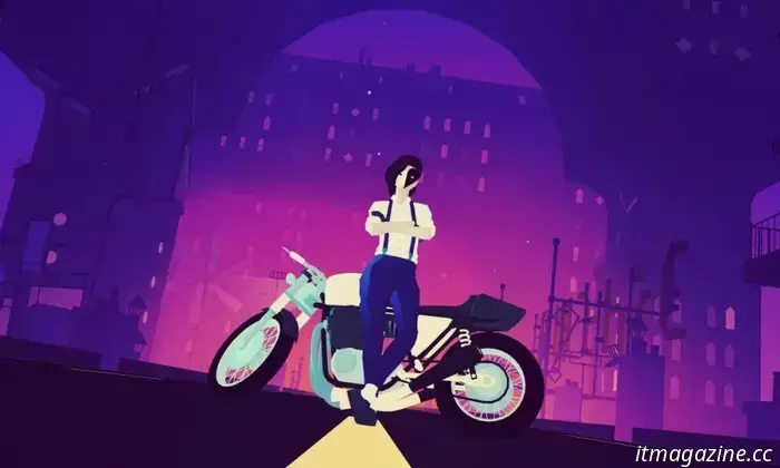 El hipnótico nuevo modo PS5 de Sayonara Wild Hearts vale la pena el doble chapuzón