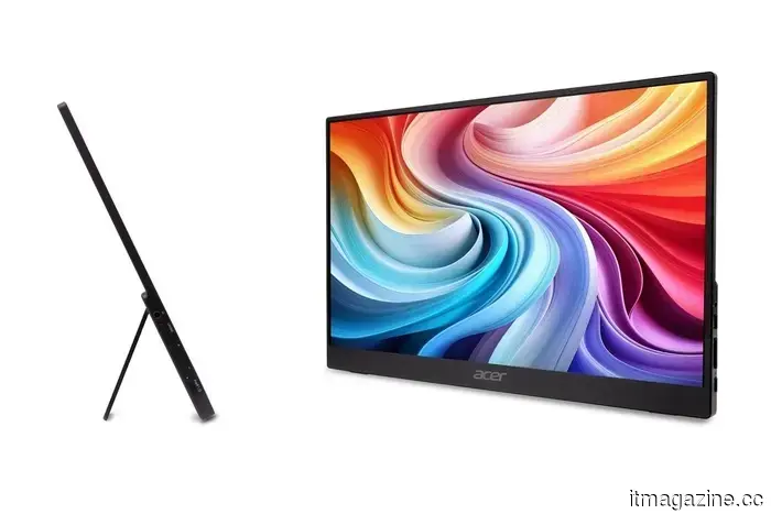 The ultra-light portable monitor Acer PM161QB1 has been released.