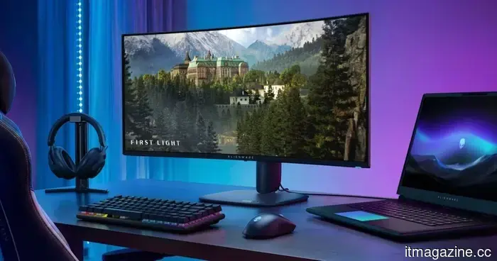 Dell's latest Alienware monitors offer increased brightness, enhanced sharpness, and are more affordable than anticipated for an OLED upgrade.
