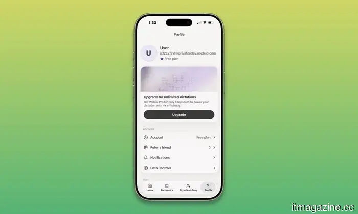You no longer require Willow’s Pro plan to have unlimited AI dictation on your iPhone.